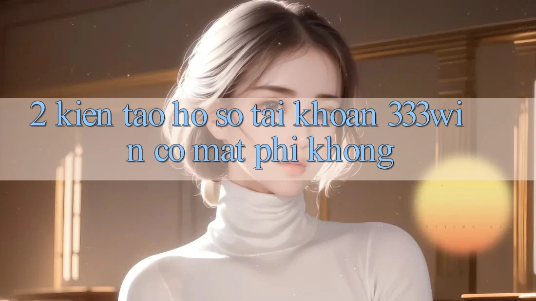 2. Kiến tạo hồ sơ tài khoản 333win có mất phí không?