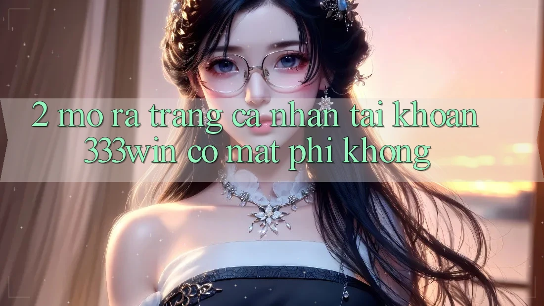 2. Mở ra trang cá nhân tài khoản 333win có mất phí không? 2. Mở ra trang cá nhân tài khoản 333win có mất phí không?