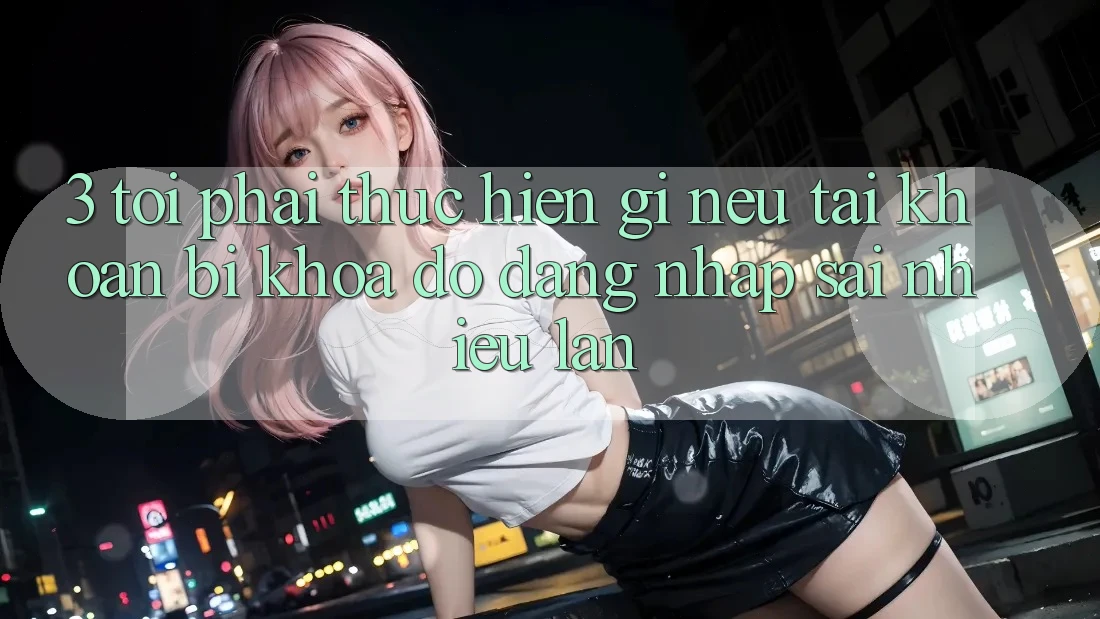 3. Tôi phải thực hiện gì nếu tài khoản bị khóa do đăng nhập sai nhiều lần? 3. Tôi phải thực hiện gì nếu tài khoản bị khóa do đăng nhập sai nhiều lần?