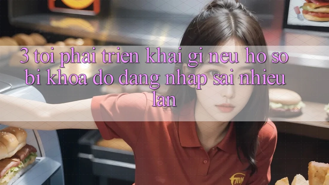 3. Tôi phải triển khai gì nếu hồ sơ bị khóa do đăng nhập sai nhiều lần? 3. Tôi phải triển khai gì nếu hồ sơ bị khóa do đăng nhập sai nhiều lần?