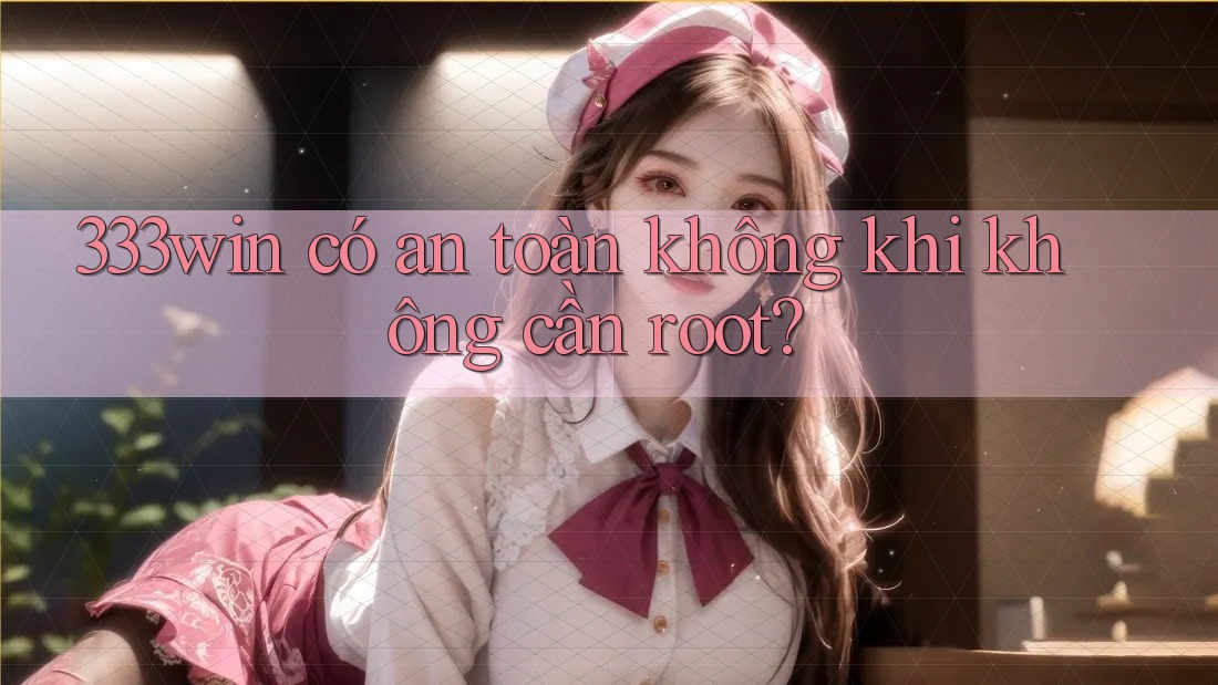333win có an toàn không khi không cần root?