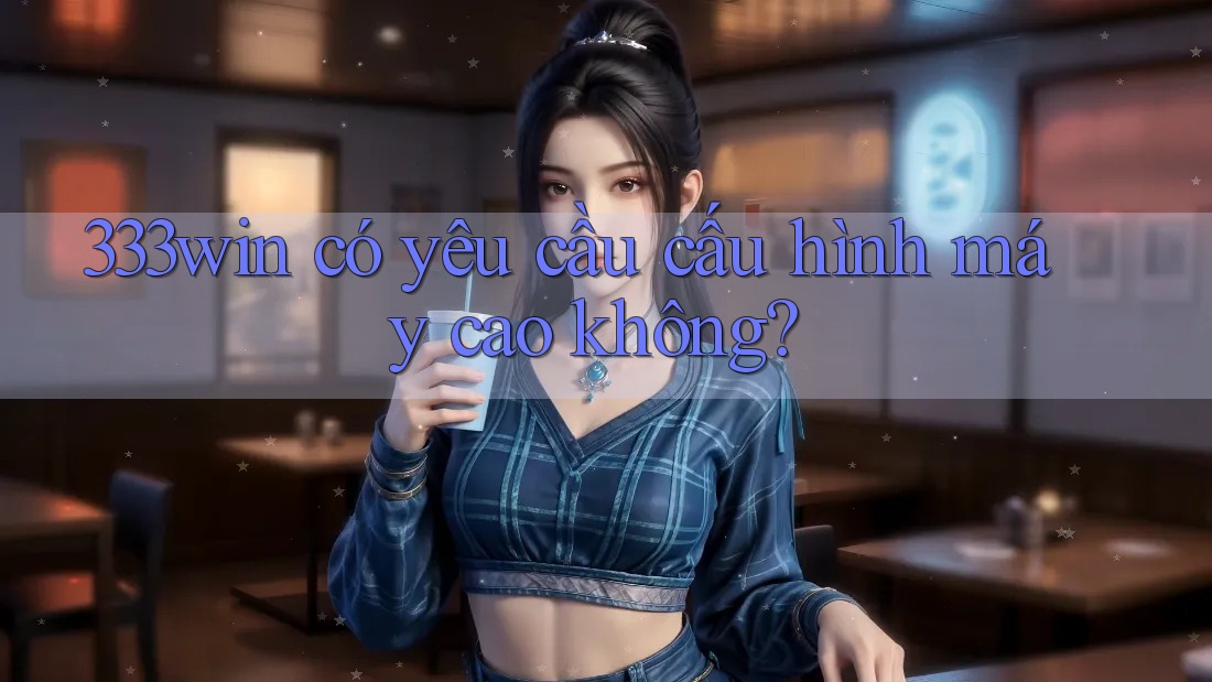 333win có yêu cầu cấu hình máy cao không? 333win có yêu cầu cấu hình máy cao không?