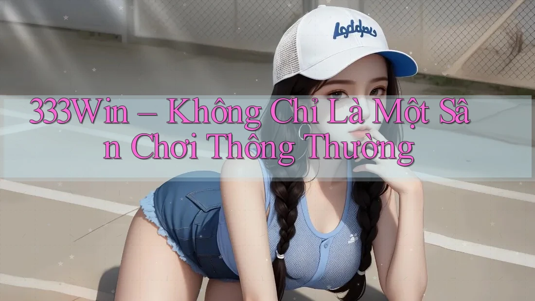 333Win - Không Chỉ Là Một Sân Chơi Thông Thường