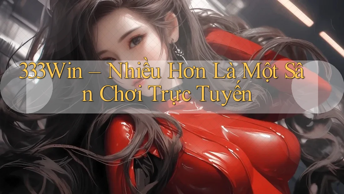 333Win – Nhiều Hơn Là Một Sân Chơi Trực Tuyến 333Win – Nhiều Hơn Là Một Sân Chơi Trực Tuyến
