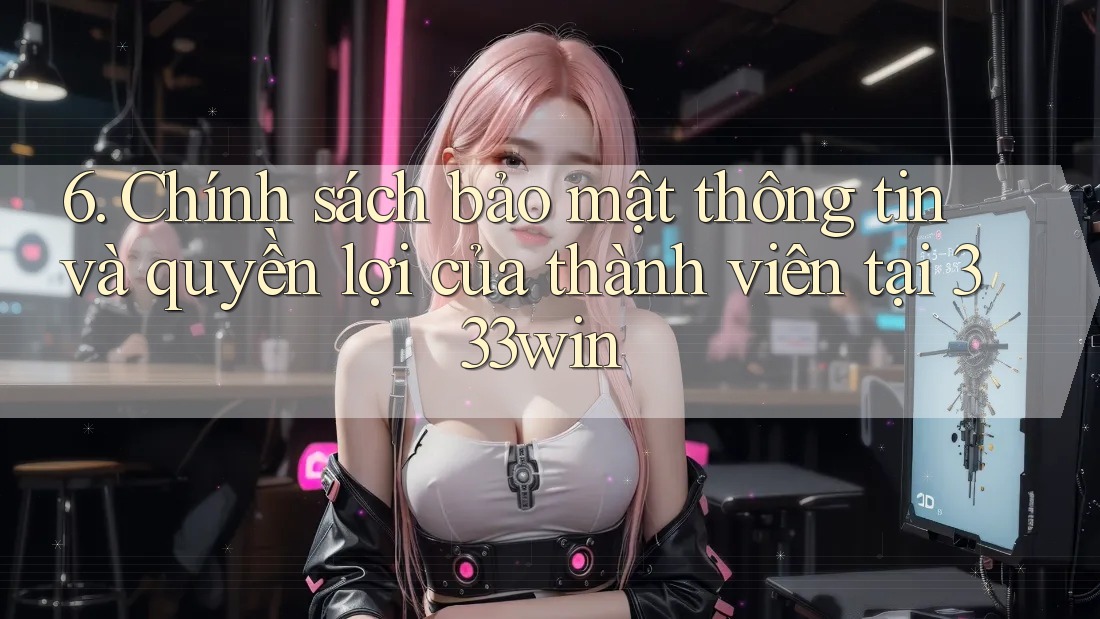6. Chính sách bảo mật thông tin và quyền lợi của thành viên tại 333win 6. Chính sách bảo mật thông tin và quyền lợi của thành viên tại 333win