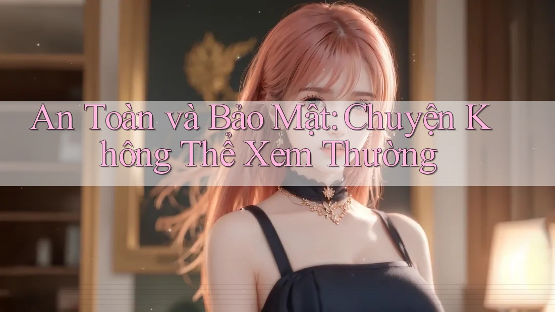 An Toàn và Bảo Mật: Chuyện Không Thể Xem Thường An Toàn và Bảo Mật: Chuyện Không Thể Xem Thường
