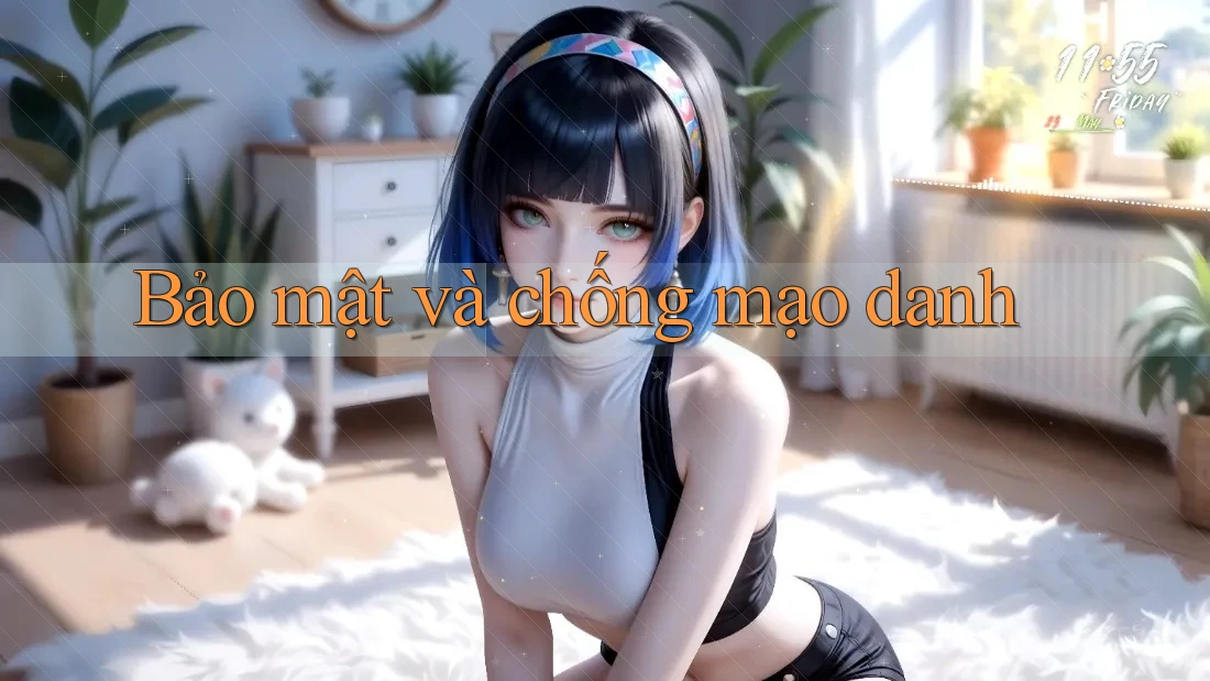 Bảo mật và chống mạo danh Bảo mật và chống mạo danh