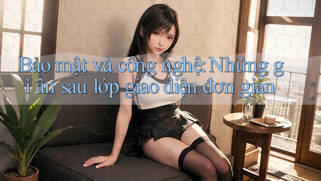 Bảo mật và công nghệ: Những gì ẩn sau lớp giao diện đơn giản Bảo mật và công nghệ: Những gì ẩn sau lớp giao diện đơn giản