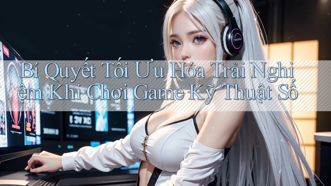 Bí Quyết Tối Ưu Hóa Trải Nghiệm Khi Chơi Game Kỹ Thuật Số Bí Quyết Tối Ưu Hóa Trải Nghiệm Khi Chơi Game Kỹ Thuật Số