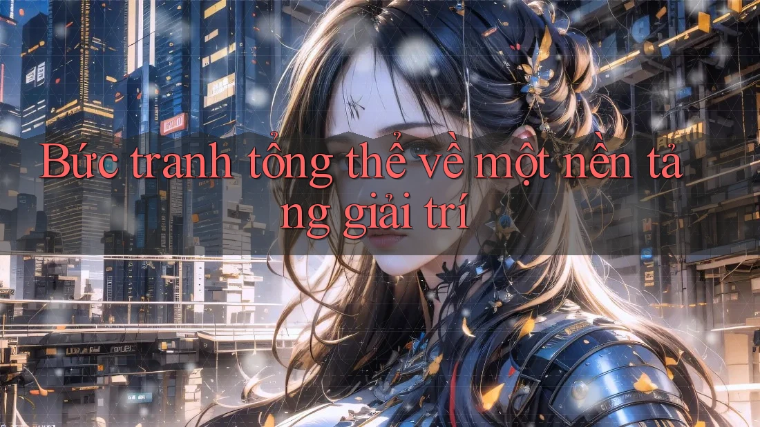 Bức tranh tổng thể về một nền tảng giải trí Bức tranh tổng thể về một nền tảng giải trí