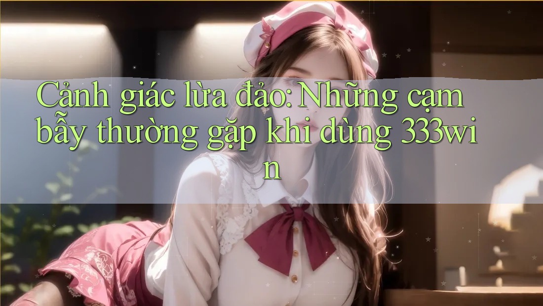 Cảnh giác lừa đảo: Những cạm bẫy thường gặp khi dùng 333win Cảnh giác lừa đảo: Những cạm bẫy thường gặp khi dùng 333win