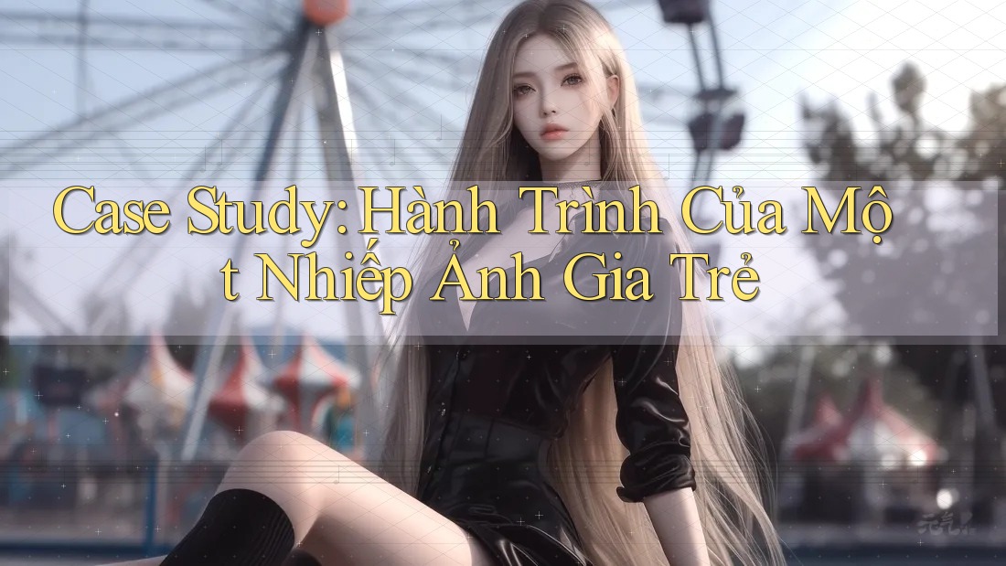 Case Study: Hành Trình Của Một Nhiếp Ảnh Gia Trẻ