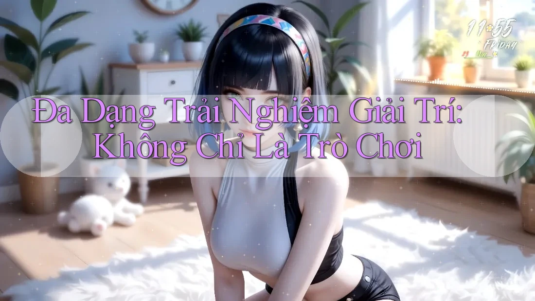 Đa Dạng Trải Nghiệm Giải Trí: Không Chỉ Là Trò Chơi Đa Dạng Trải Nghiệm Giải Trí: Không Chỉ Là Trò Chơi