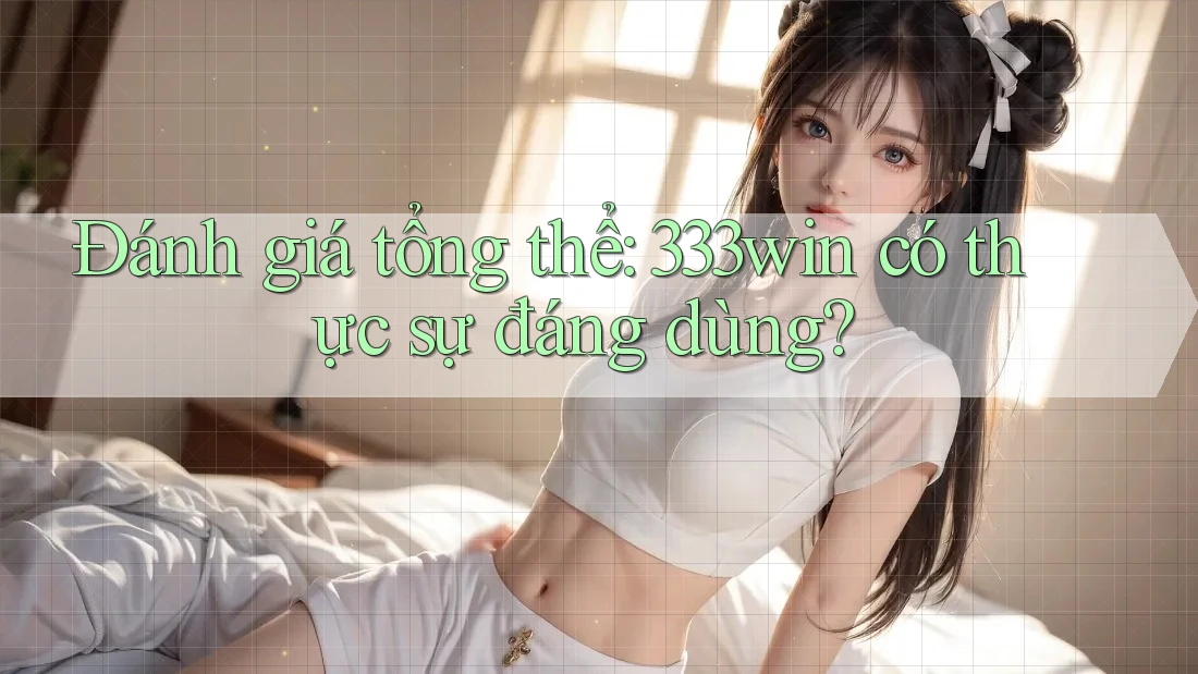 Đánh giá tổng thể: 333win có thực sự đáng dùng? Đánh giá tổng thể: 333win có thực sự đáng dùng?