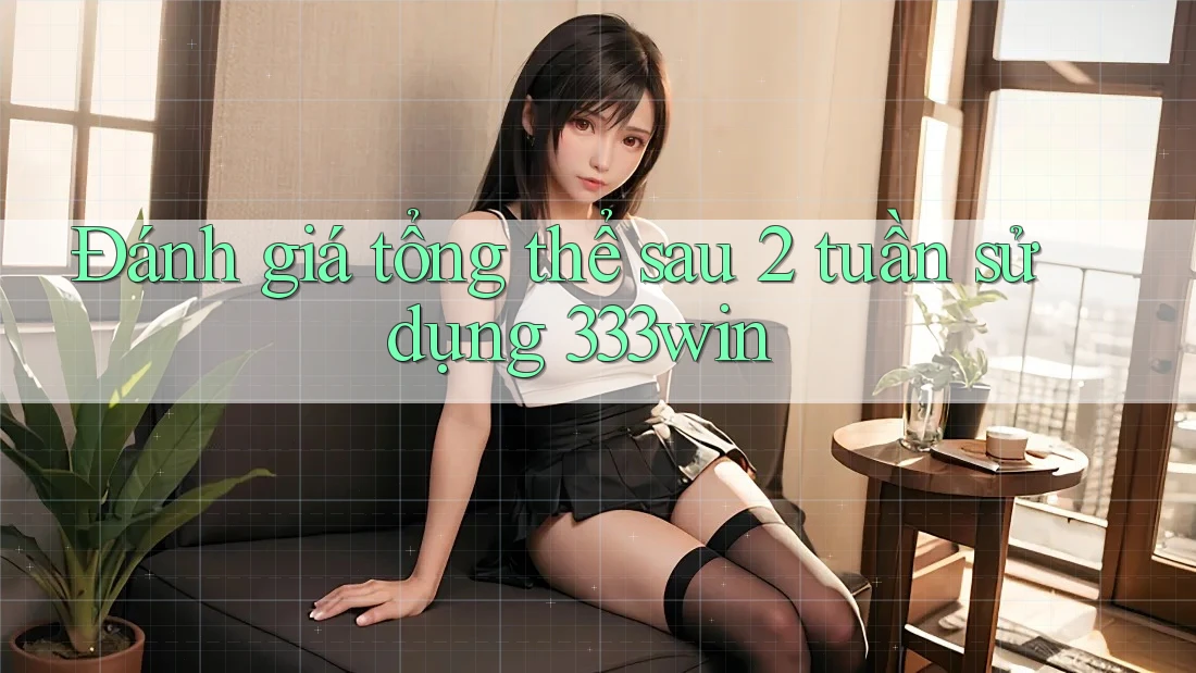 Đánh giá tổng thể sau 2 tuần sử dụng 333win Đánh giá tổng thể sau 2 tuần sử dụng 333win