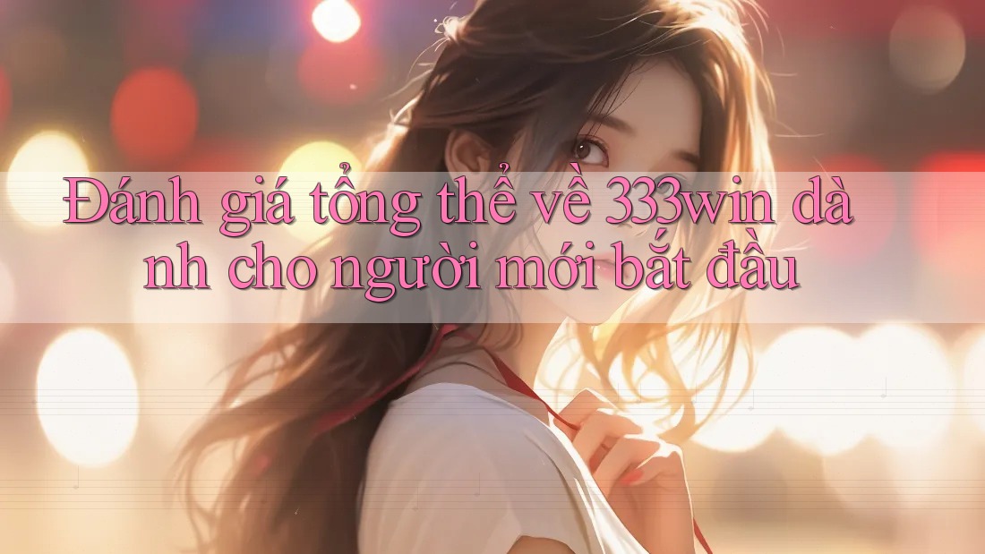 Đánh giá tổng thể về 333win dành cho người mới bắt đầu Đánh giá tổng thể về 333win dành cho người mới bắt đầu