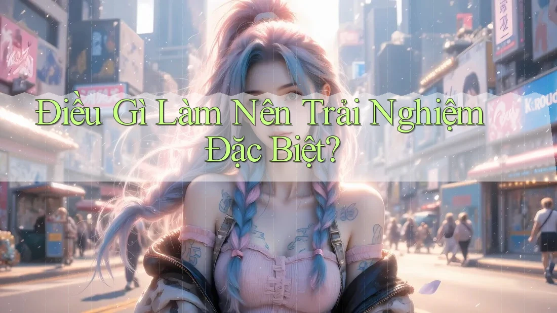Điều Gì Làm Nên Trải Nghiệm Đặc Biệt? Điều Gì Làm Nên Trải Nghiệm Đặc Biệt?