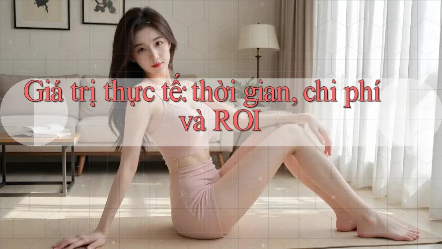 Giá trị thực tế: thời gian, chi phí và ROI