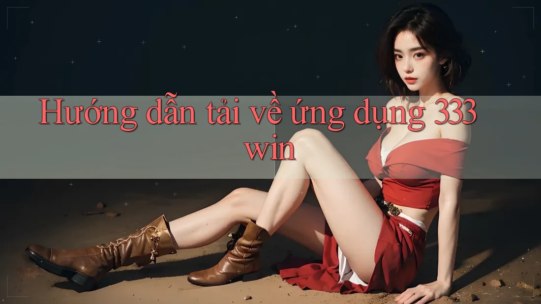 Hướng dẫn tải về ứng dụng 333win Hướng dẫn tải về ứng dụng 333win