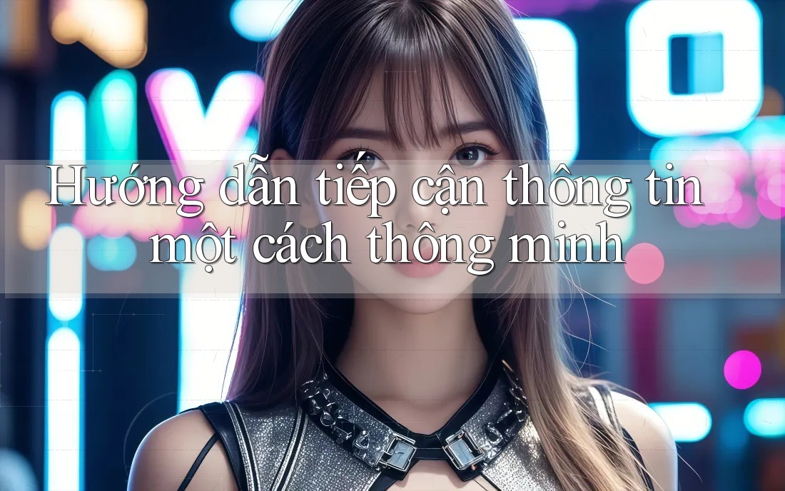 Hướng dẫn tiếp cận thông tin một cách thông minh Hướng dẫn tiếp cận thông tin một cách thông minh