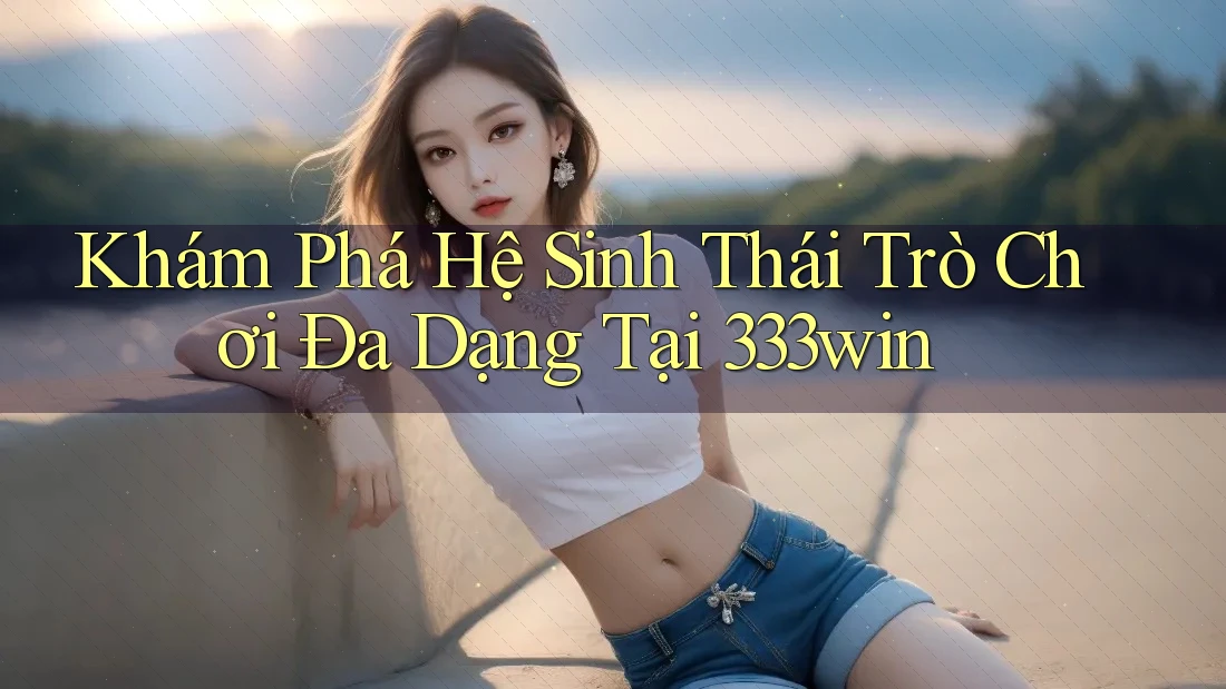 Khám Phá Hệ Sinh Thái Trò Chơi Đa Dạng Tại 333win Khám Phá Hệ Sinh Thái Trò Chơi Đa Dạng Tại 333win