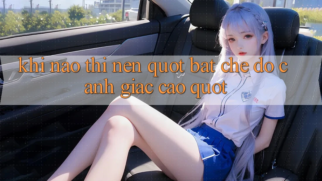 Khi Nào Thì Nên " Bật Chế Độ Cảnh Giác Cao" ? Khi Nào Thì Nên " Bật Chế Độ Cảnh Giác Cao" ?