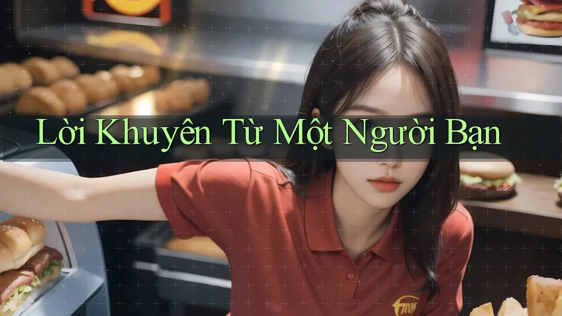 Lời Khuyên Từ Một Người Bạn… Lời Khuyên Từ Một Người Bạn…