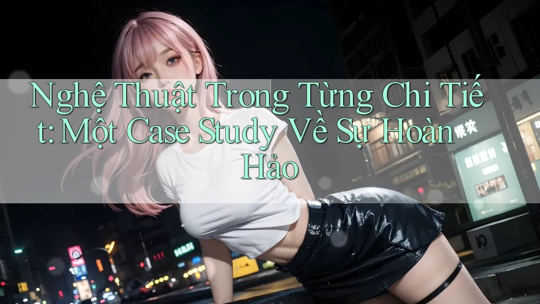 Nghệ Thuật Trong Từng Chi Tiết: Một Case Study Về Sự Hoàn Hảo Nghệ Thuật Trong Từng Chi Tiết: Một Case Study Về Sự Hoàn Hảo