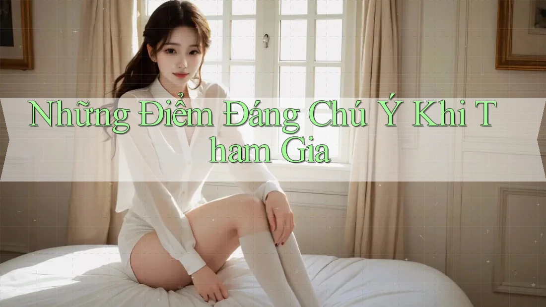 Những Điểm Đáng Chú Ý Khi Tham Gia Những Điểm Đáng Chú Ý Khi Tham Gia