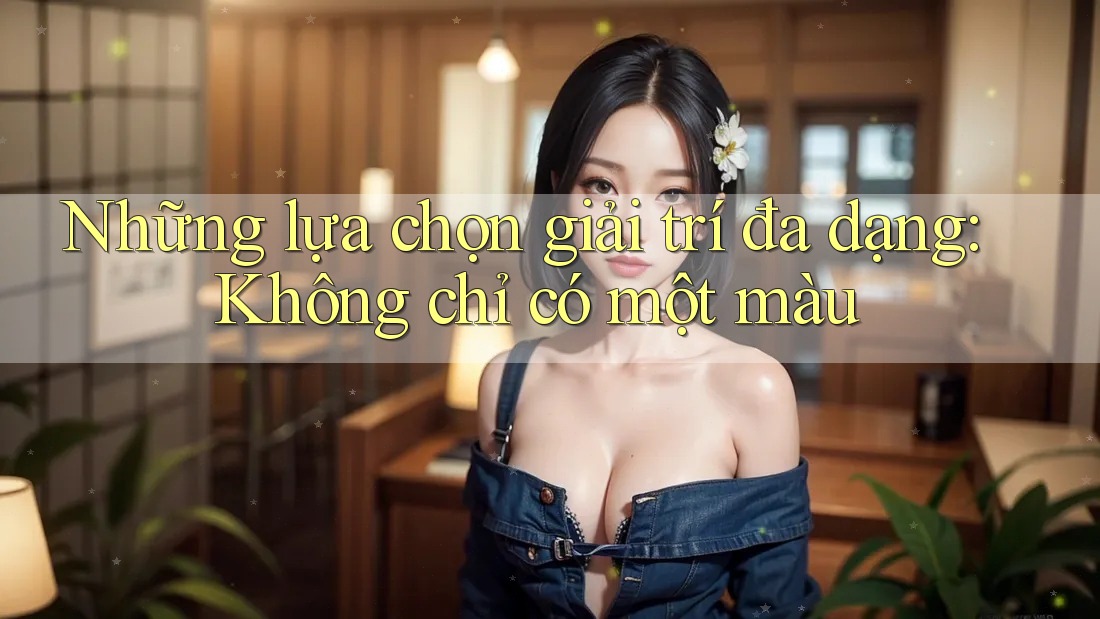 Những lựa chọn giải trí đa dạng: Không chỉ có một màu Những lựa chọn giải trí đa dạng: Không chỉ có một màu