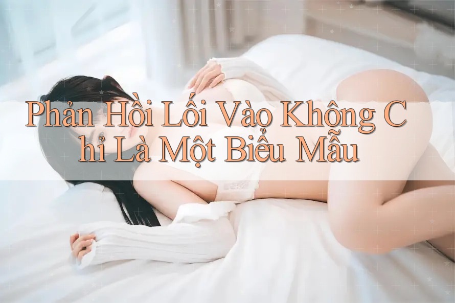 Phản Hồi Lối Vào Không Chỉ Là Một Biểu Mẫu