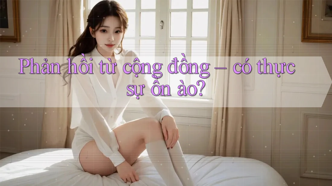 Phản hồi từ cộng đồng – có thực sự ồn ào? Phản hồi từ cộng đồng – có thực sự ồn ào?
