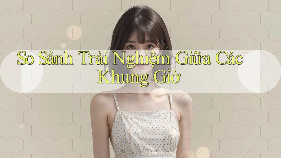 So Sánh Trải Nghiệm Giữa Các Khung Giờ