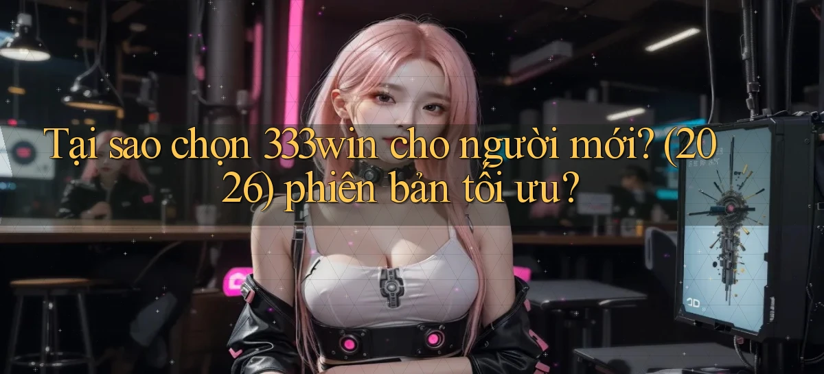 Tại sao chọn 333win cho người mới (2026) phiên bản tối ưu