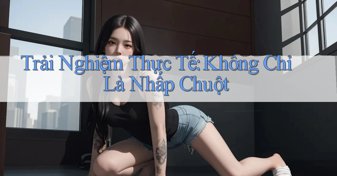 Trải Nghiệm Thực Tế: Không Chỉ Là Nhấp Chuột