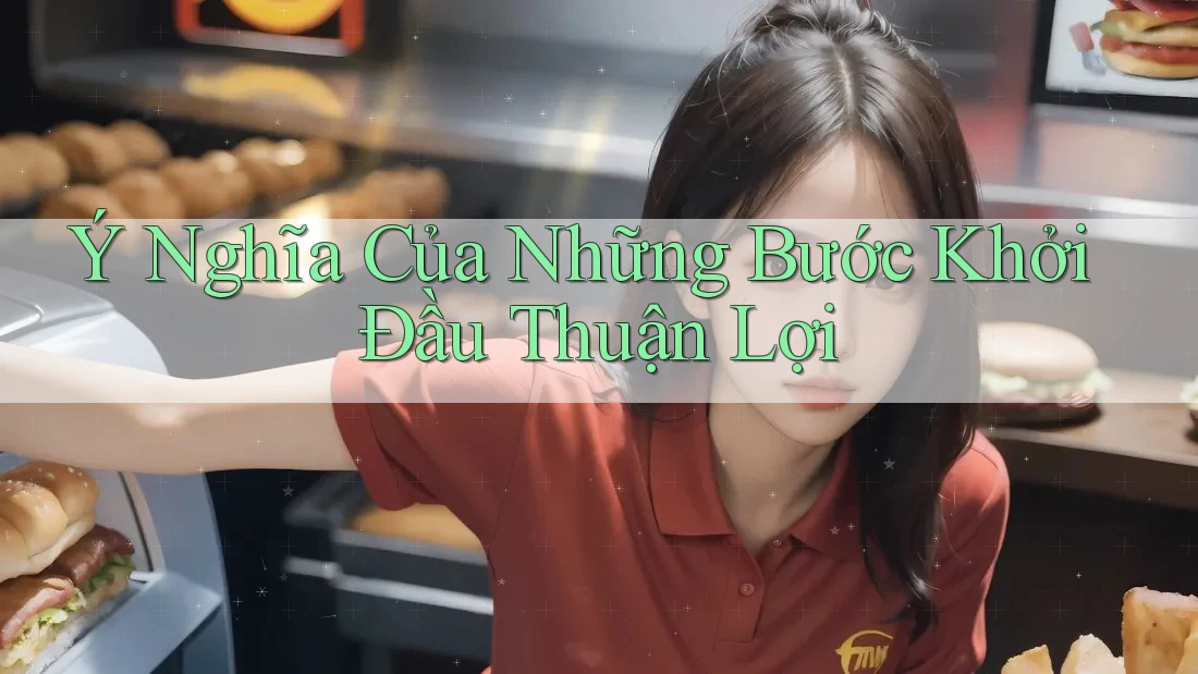 Ý Nghĩa Của Những Bước Khởi Đầu Thuận Lợi Ý Nghĩa Của Những Bước Khởi Đầu Thuận Lợi